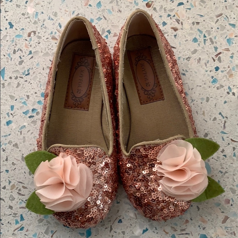 Girls’ Joyfolie Rosie Shoes with sequins, size 10